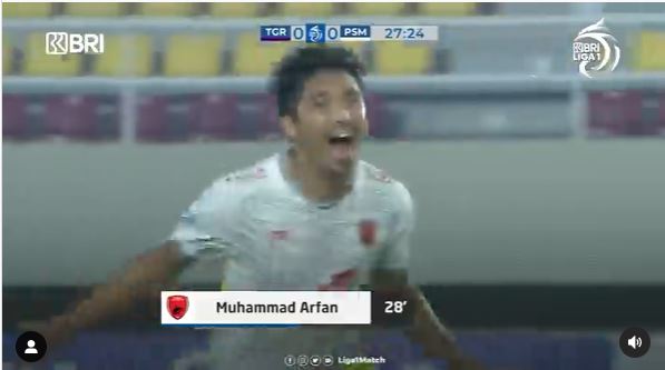 M Arfan, gelandang PSM Makassar